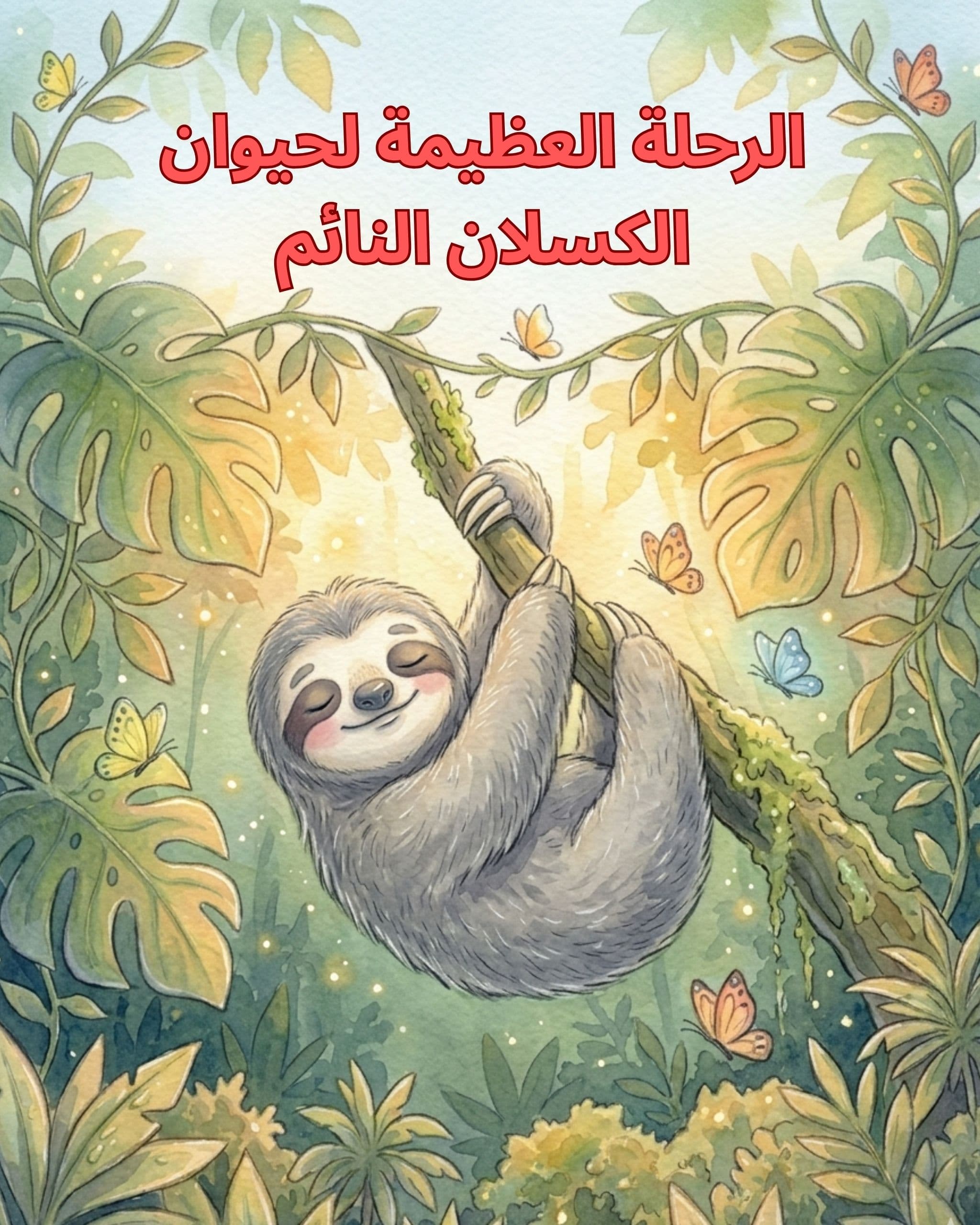 الرحلة العظيمة لحيوان الكسلان النائم
