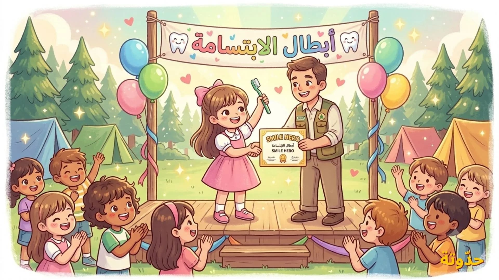 بطلة الابتسامة