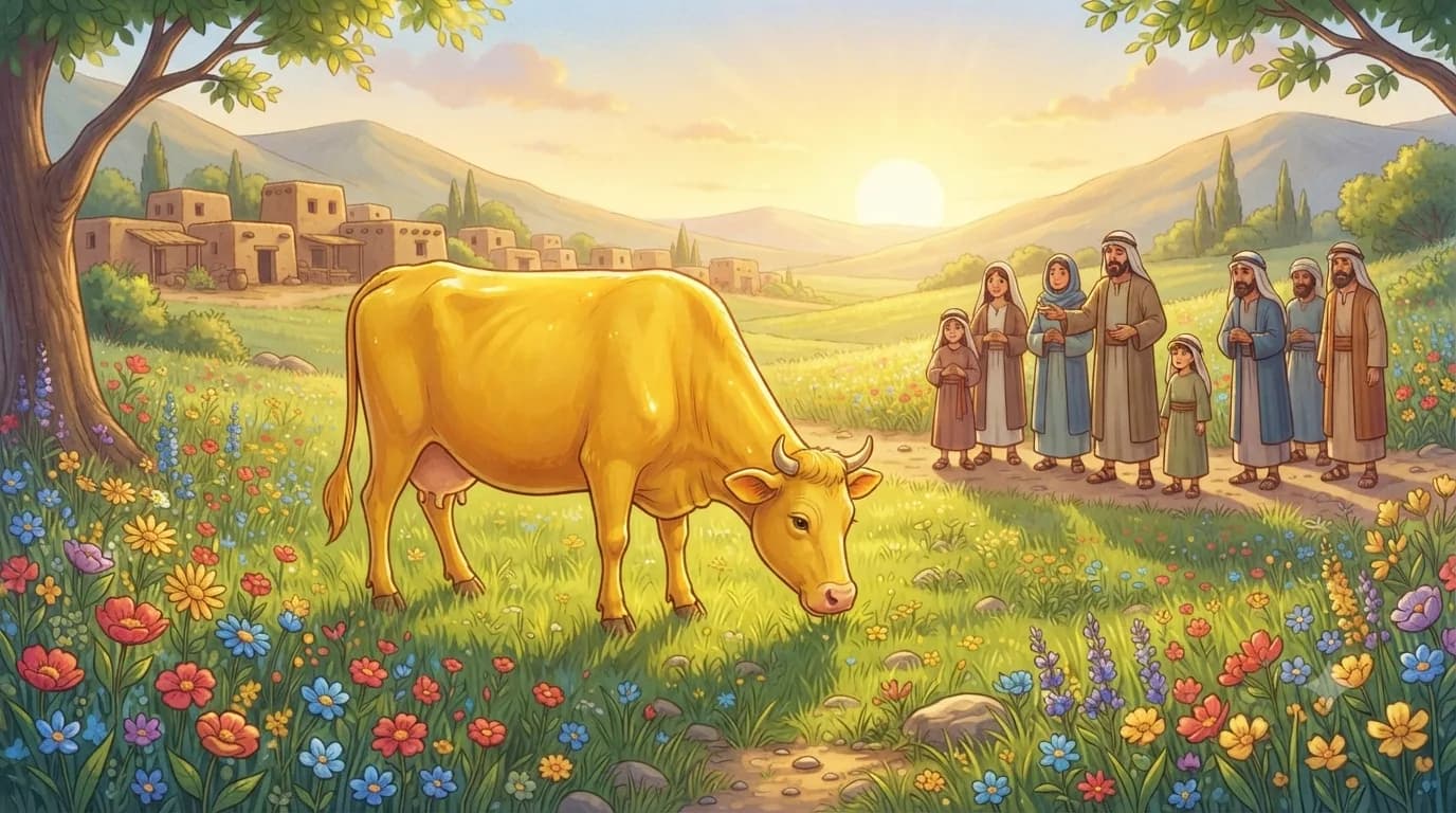 The Mystery of the Golden Cow: A Quran Story of Prophet Musa - a general story for kids