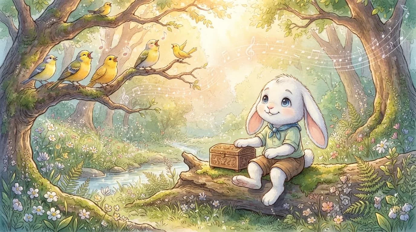 The magic sound box becomes Pip's trusty companion