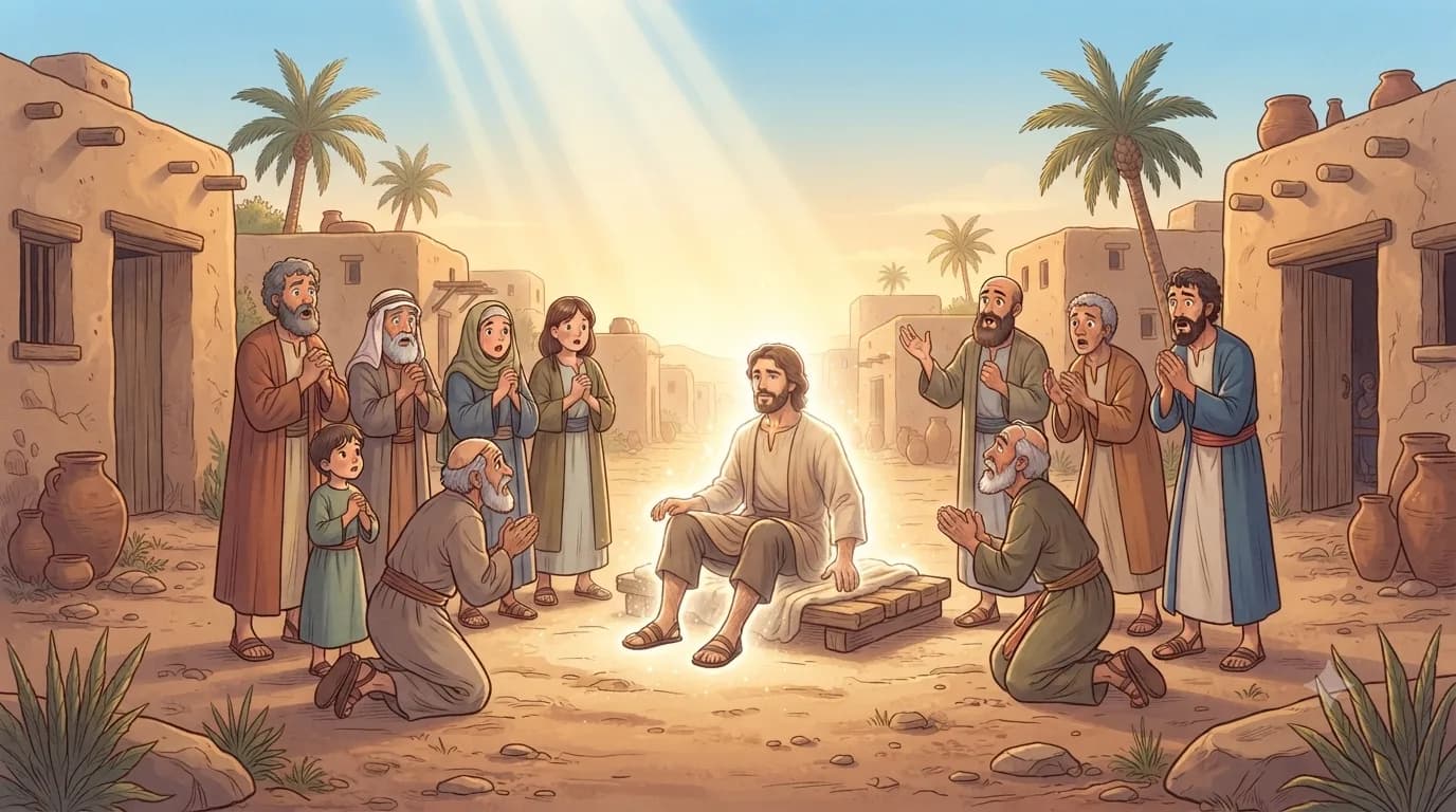 The miracle showing Allah's power to restore life