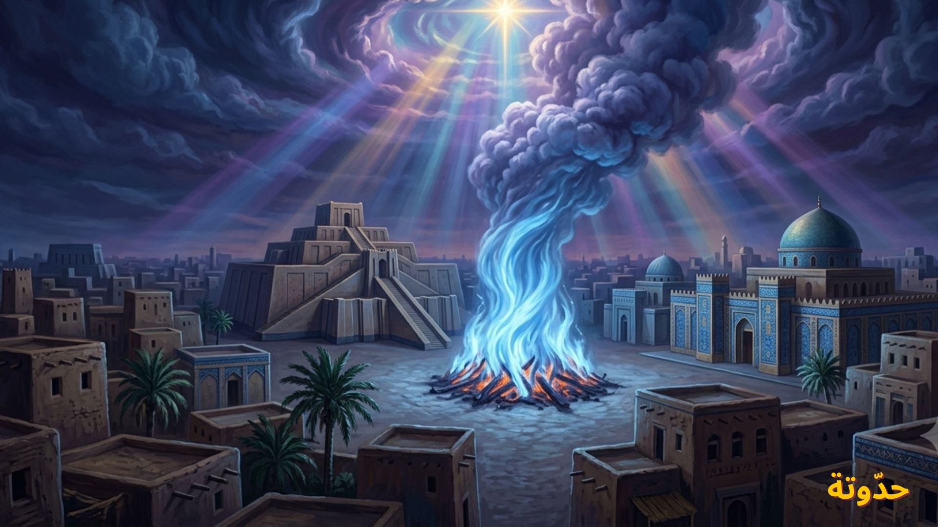 النار أصبحت بردًا وسلامًا على ابراهيم