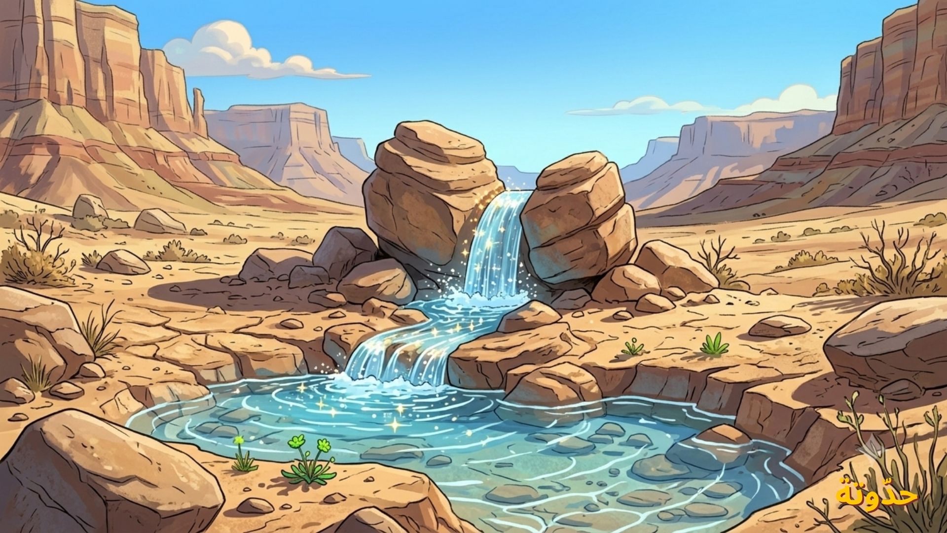 تفجّر بئر زمز