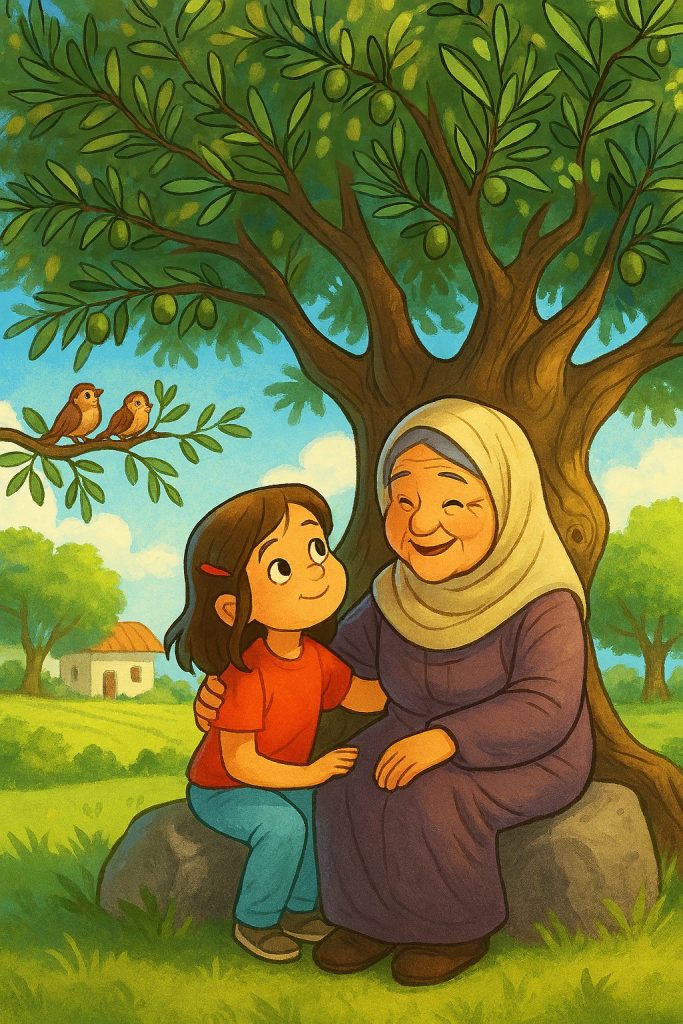 ليلى وزيتونة الجدة