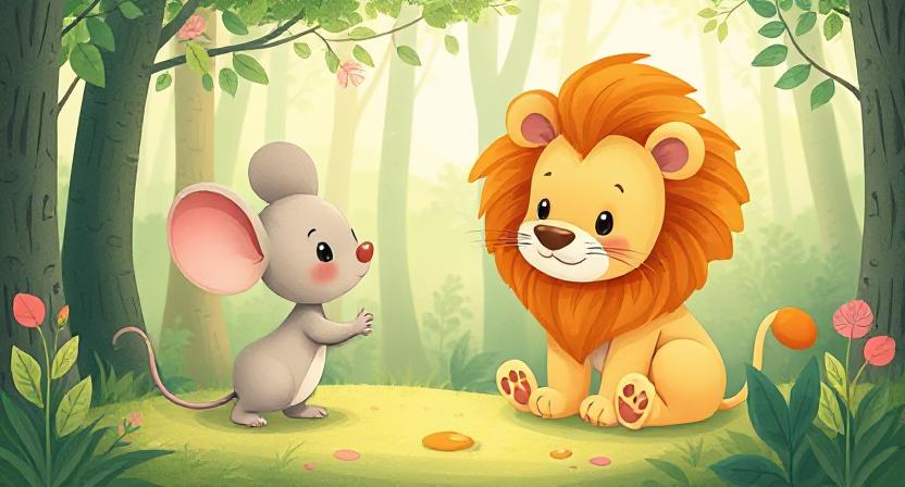 الأسد والفأر