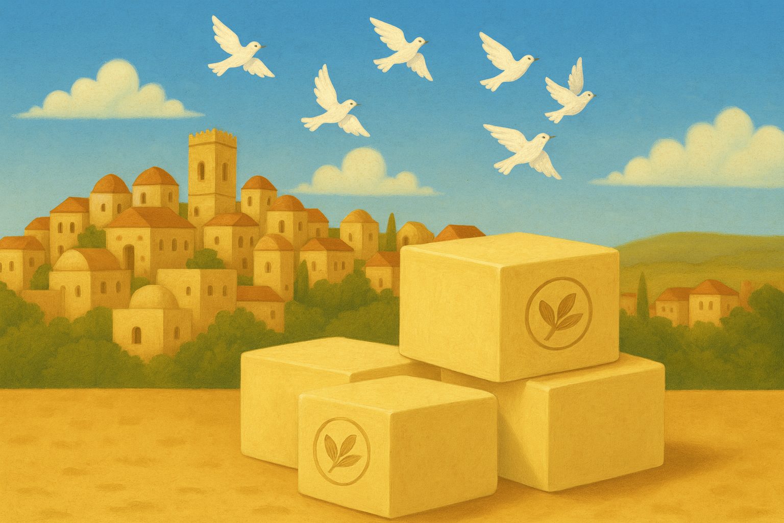 سلسلة حكايات فلسطين | عصافير نابلس وحكاية الصابون