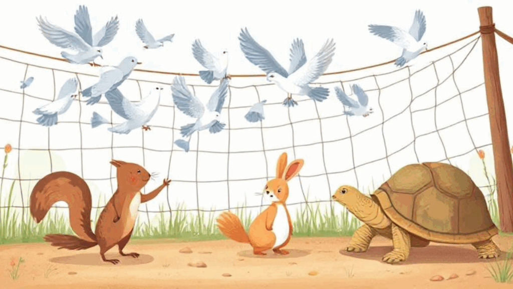 قصة عن التعاون
