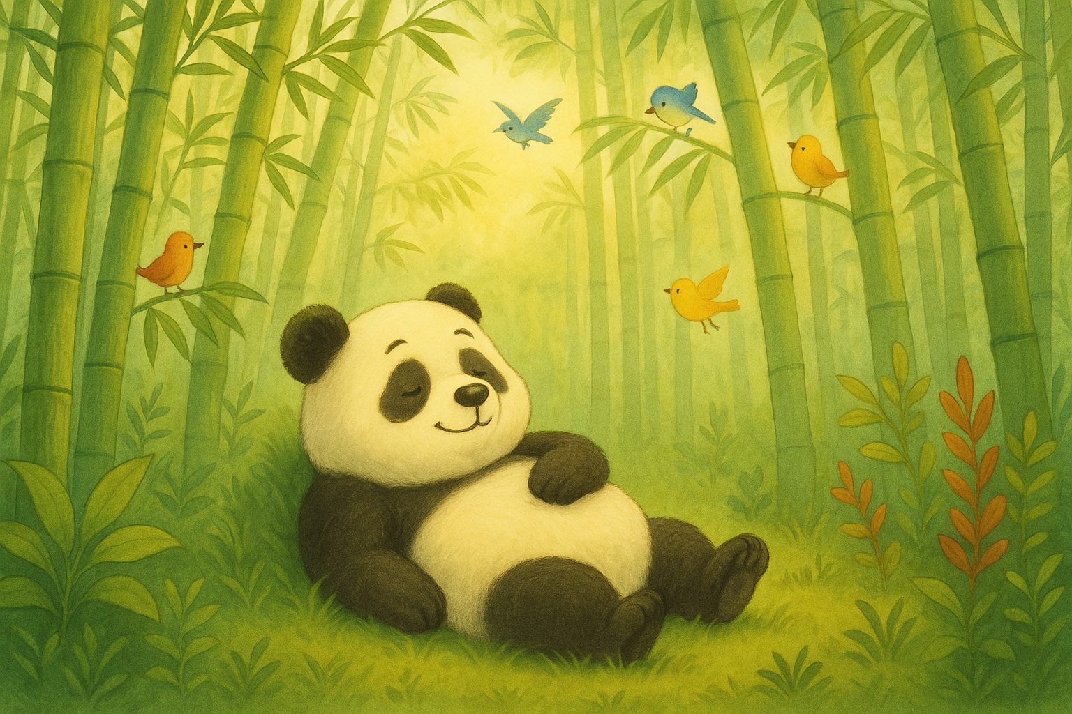 قصة عن أهمية النشاط البدني والرياضة | باندا الكسول