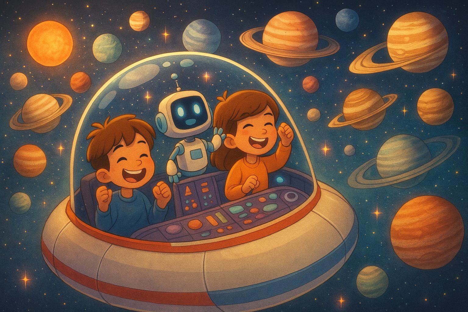 ماذا يوجد خارج كوكب الأرض؟! | قصة تعليمية عن كواكب المجموعة الشمسية