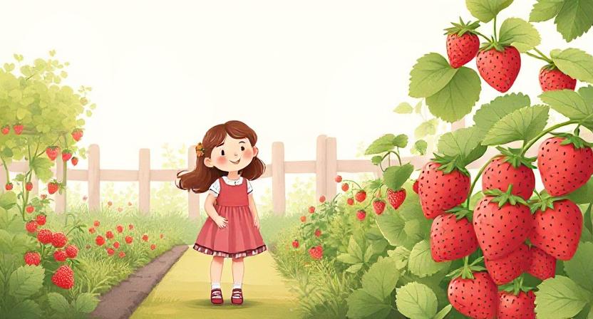 قصة الفراولة للأطفال