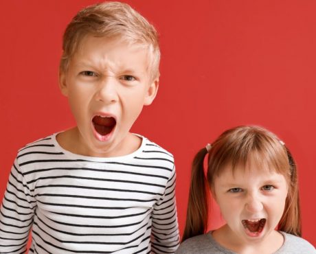 أطفال عصبيون