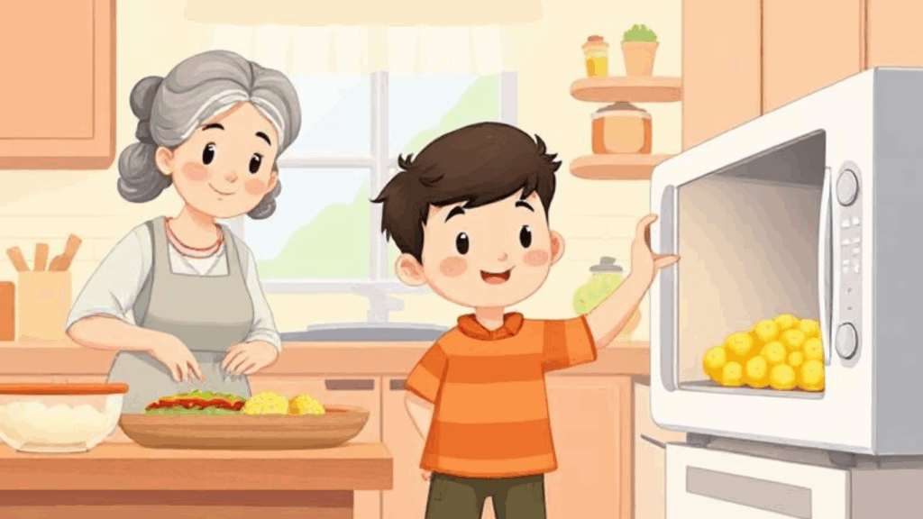 قصة اختراع الميكروويف