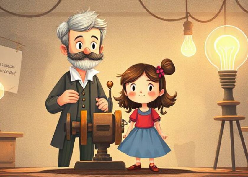 اختراع المصباح الكهربائي