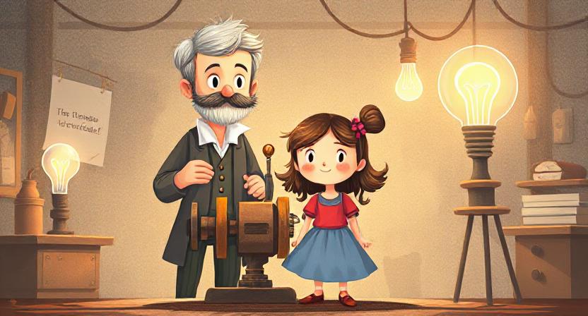 اختراع المصباح الكهربائي