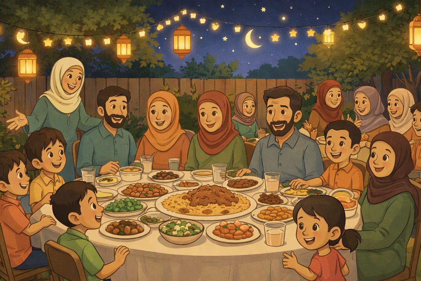 وليمة عند الجيران