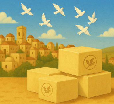 قصة صناعة الصابون النابلسي للأطفال