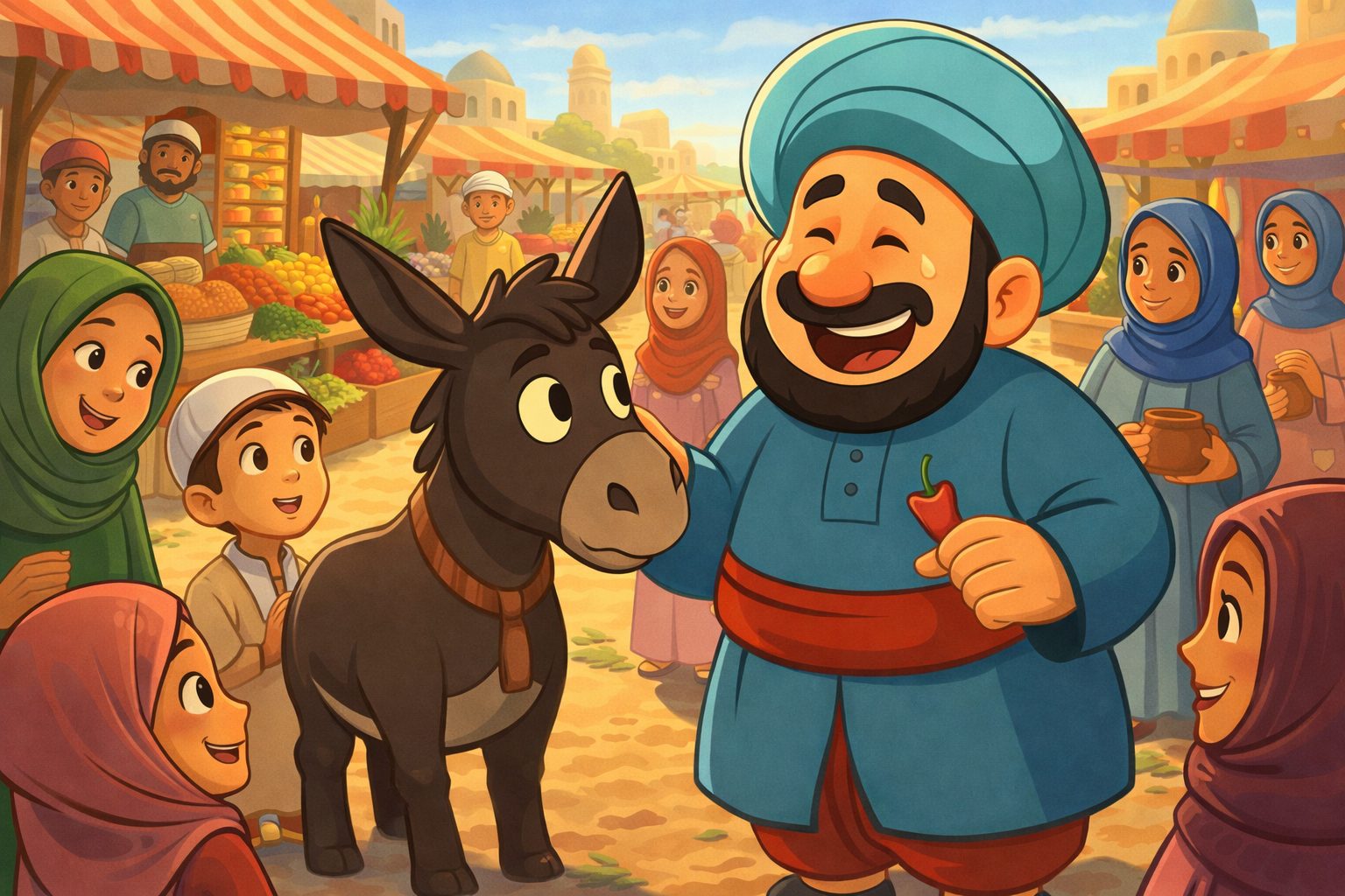 قصص شعبية مضحكة - حدوتة